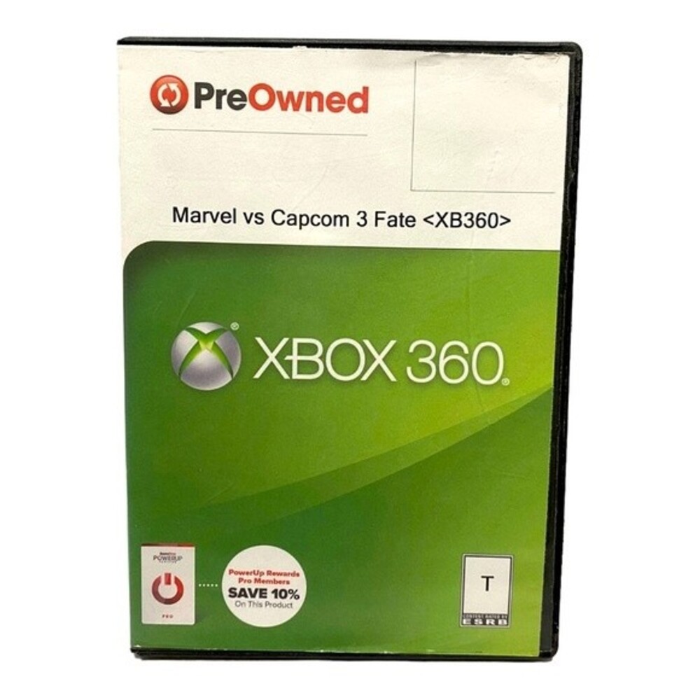 Marvel vs Capcom 3  Xbox 360 (GameStop Issued)